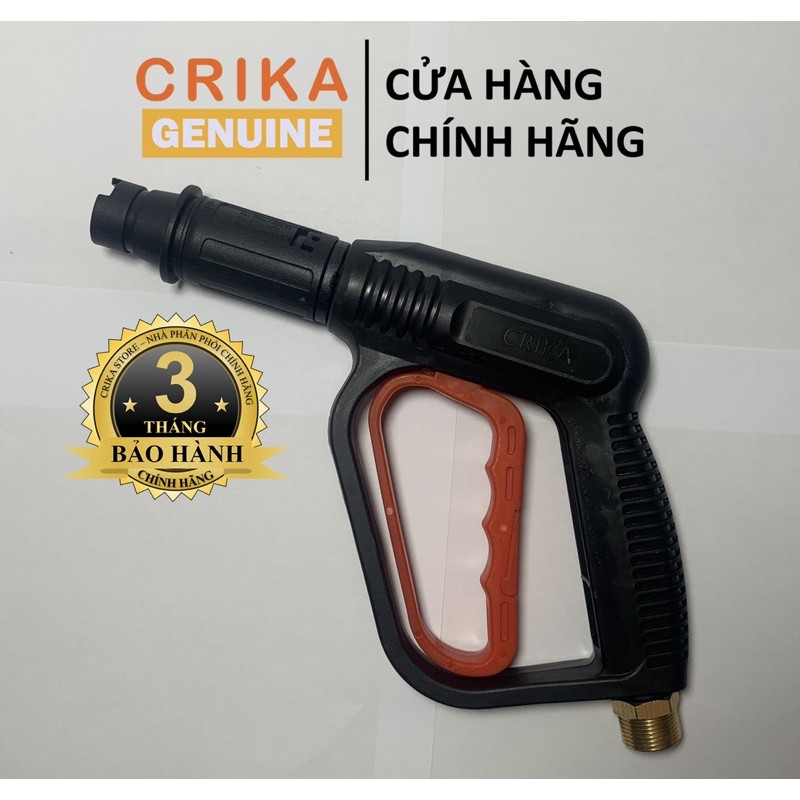 súng xịt tăng áp cho máy rửa xe - crika bán công nghiệp - hàng chính hãng