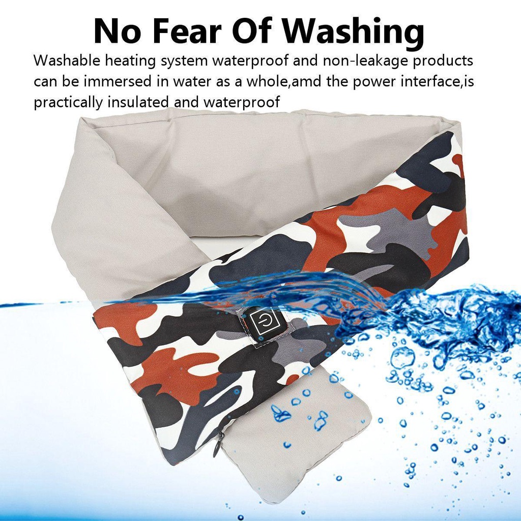 Khăn Choàng Cổ Giữ Ấm Bằng Điện Thời Trang Mùa Đông