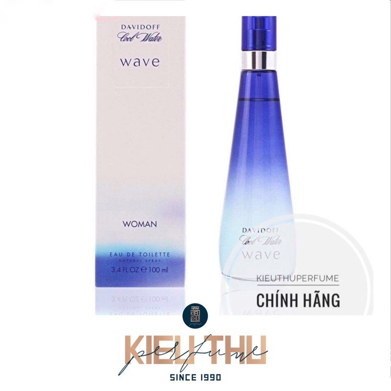 《Chính Hãng》Nước hoa Nữ Davidoff Cool Water Wave 100ML