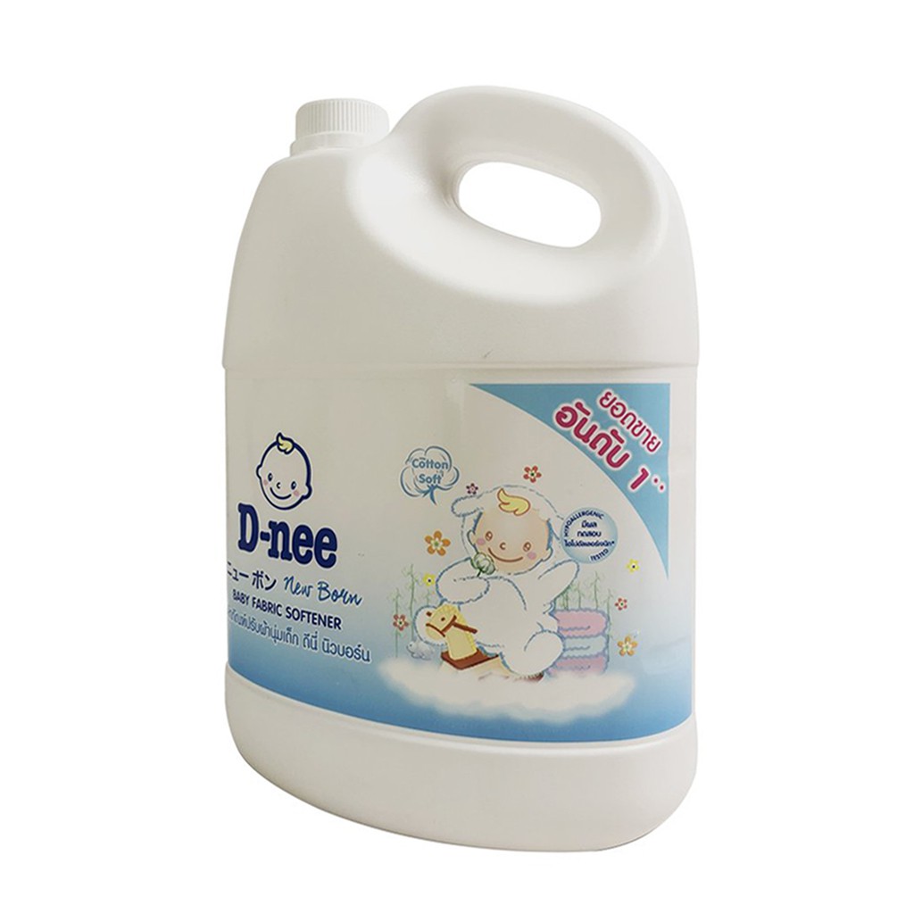 [CHÍNH HÃNG] Nước Xả Vải Cho Bé Dnee Trắng Thái Lan 3000ml