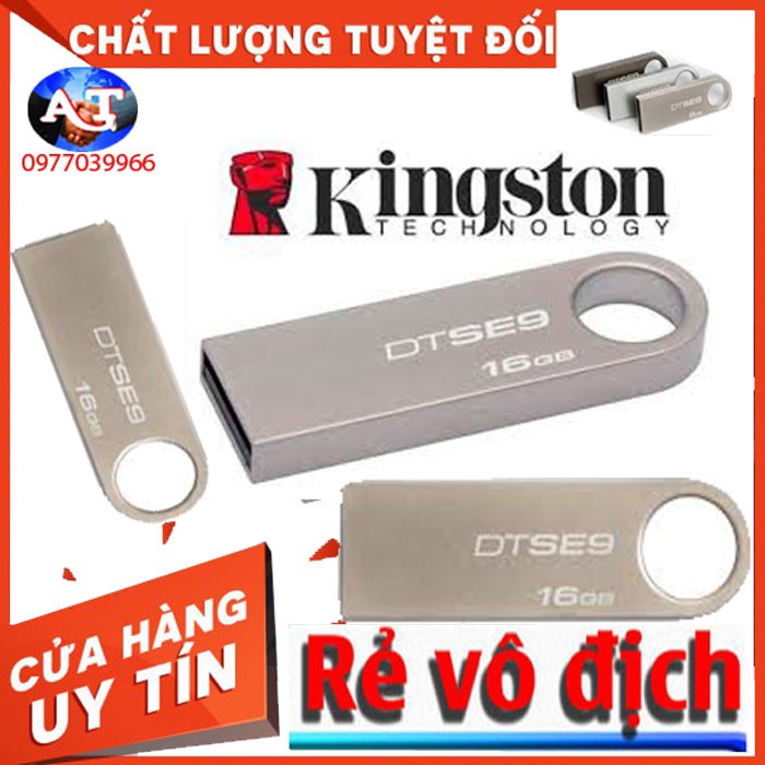 [ COMBO 5 ] USB Kingston 16G SE9