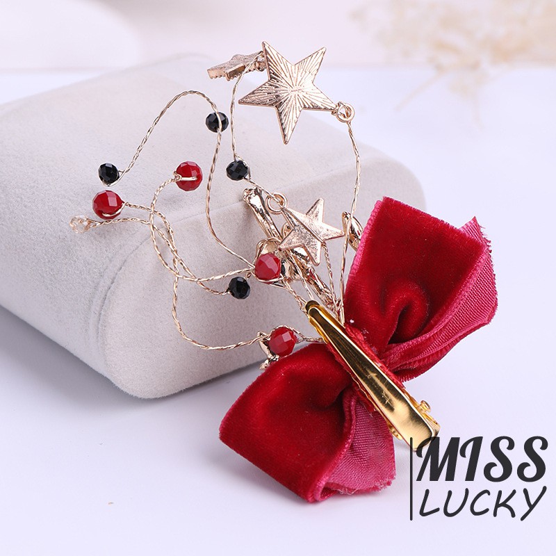 Bộ vòng cổ và cài tóc thời trang thanh tú cho nữ