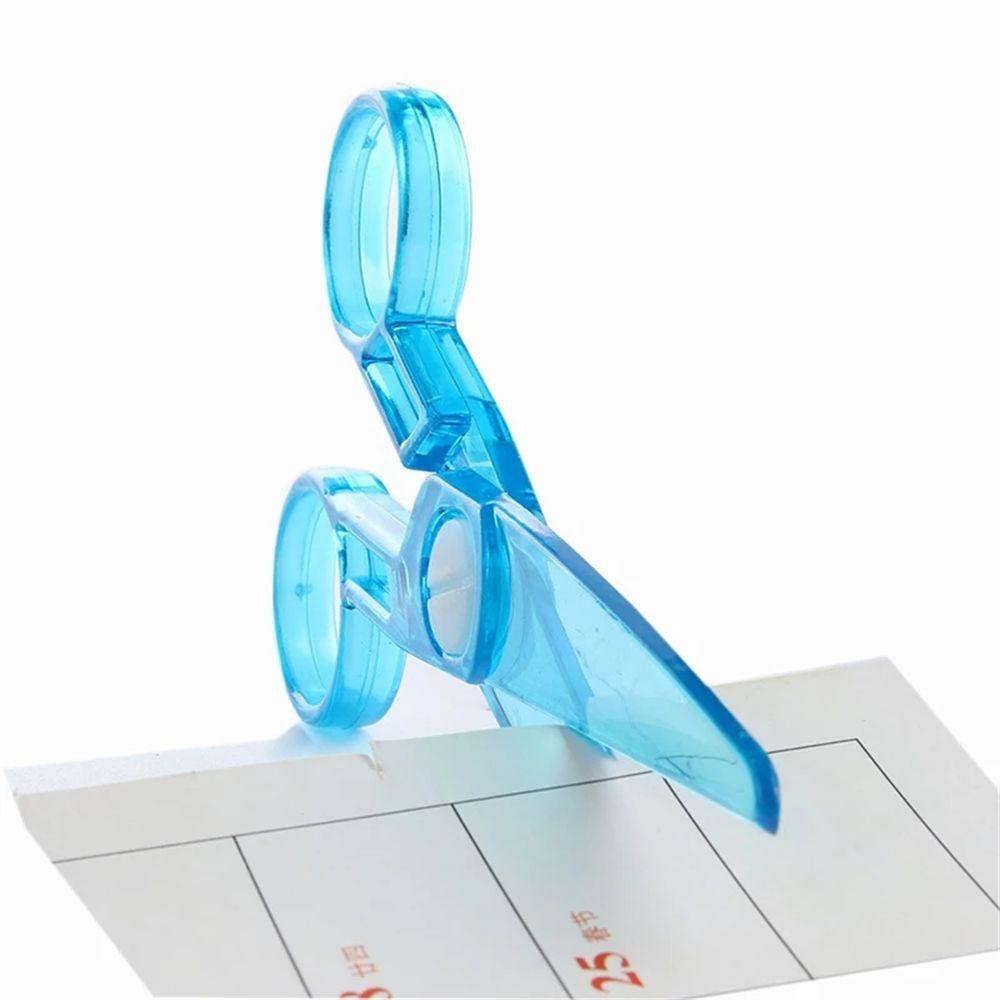 Kéo Cắt Phong Bì Đầu Tròn An Toàn Thiết Kế Đơn Giản Cho Trường Học