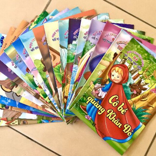 20 cuốn tranh cổ tích Việt Nam và Thế giới chọn lọc cho bé