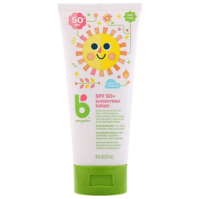 Kem chống nắng Babyganics SPF 50+ Sunscreen cho bé