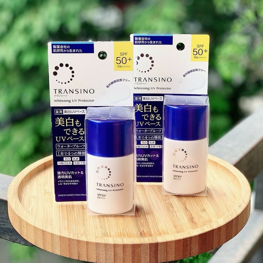 Kem chống nắng Transino, sữa chống nắng da mặt Nhật SPF50+ 30ml