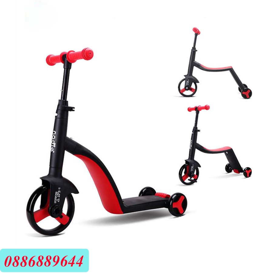 Xe Trượt Scooter Nadle 3 chức năng trong 1 – FW – 03 Màu