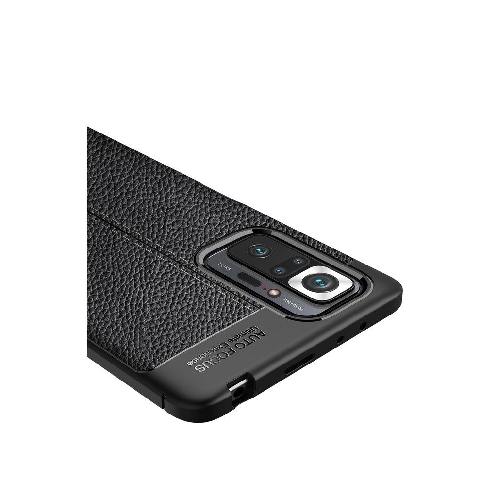 Xiaomi Redmi Note 10 Pro Ốp lưng chống sốc vân da Auto Focus chống mồ hôi bán bẩncao cấp