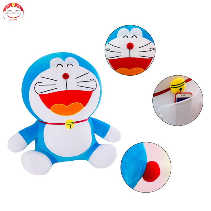 Doraemon Nhồi Bông Mềm Mại Dễ Thương