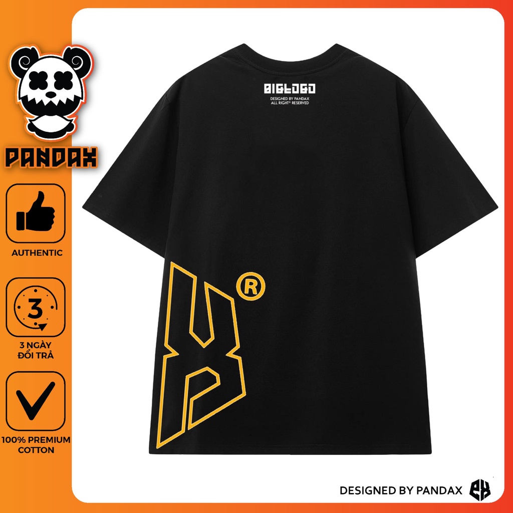 Áo thun tay lỡ PANDAX phông Unisex nam nữ Premium Cotton oversize form rộng BIG LOGO PDX [ Full Box ] | BigBuy360 - bigbuy360.vn