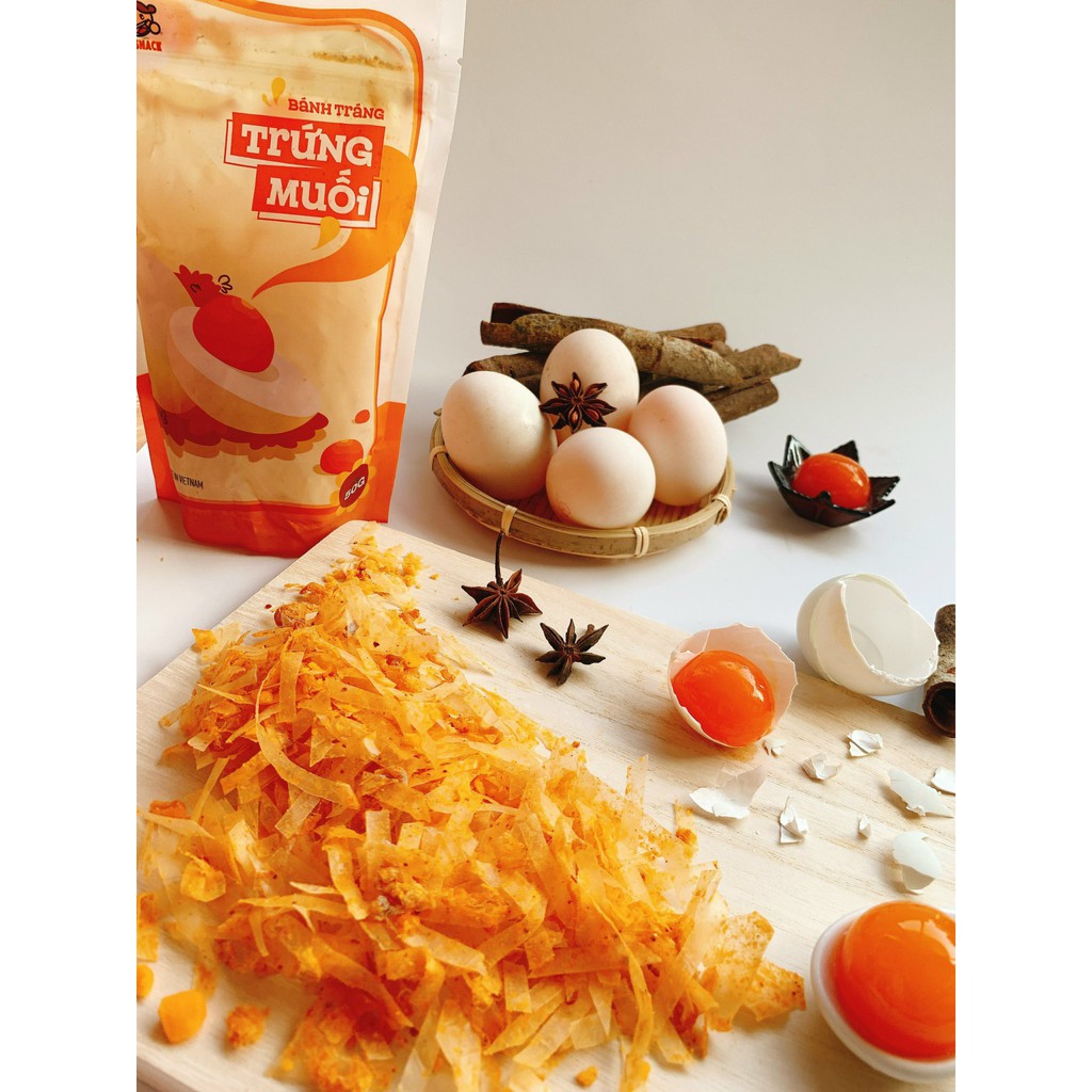 Bánh tráng trứng muối Abi