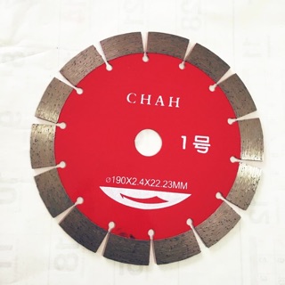 Lưỡi cắt đá, lưỡi cắt gạch, lưỡi xẻ bê tông chah 190