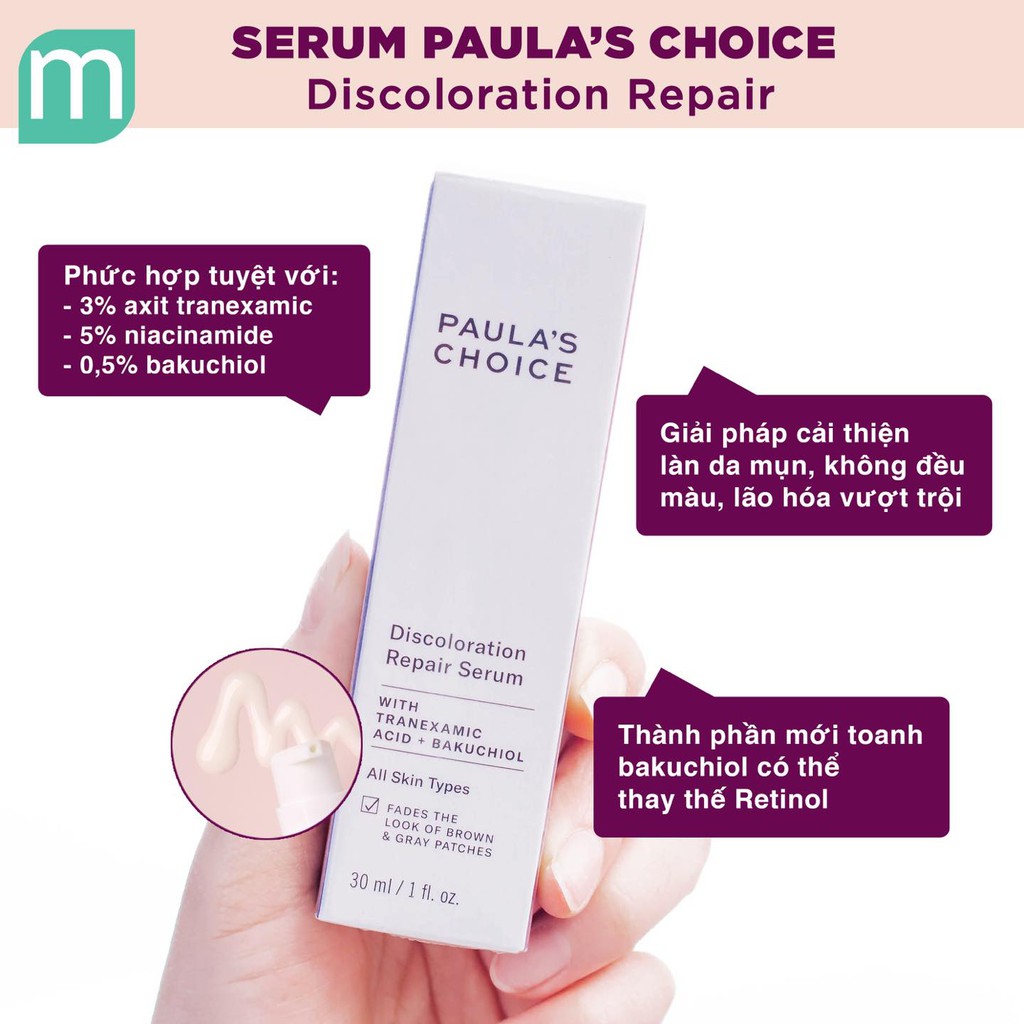 Serum Làm Sáng Da, Chống Lão Hóa Paula's Choice Clinical Discoloration Repair Serum