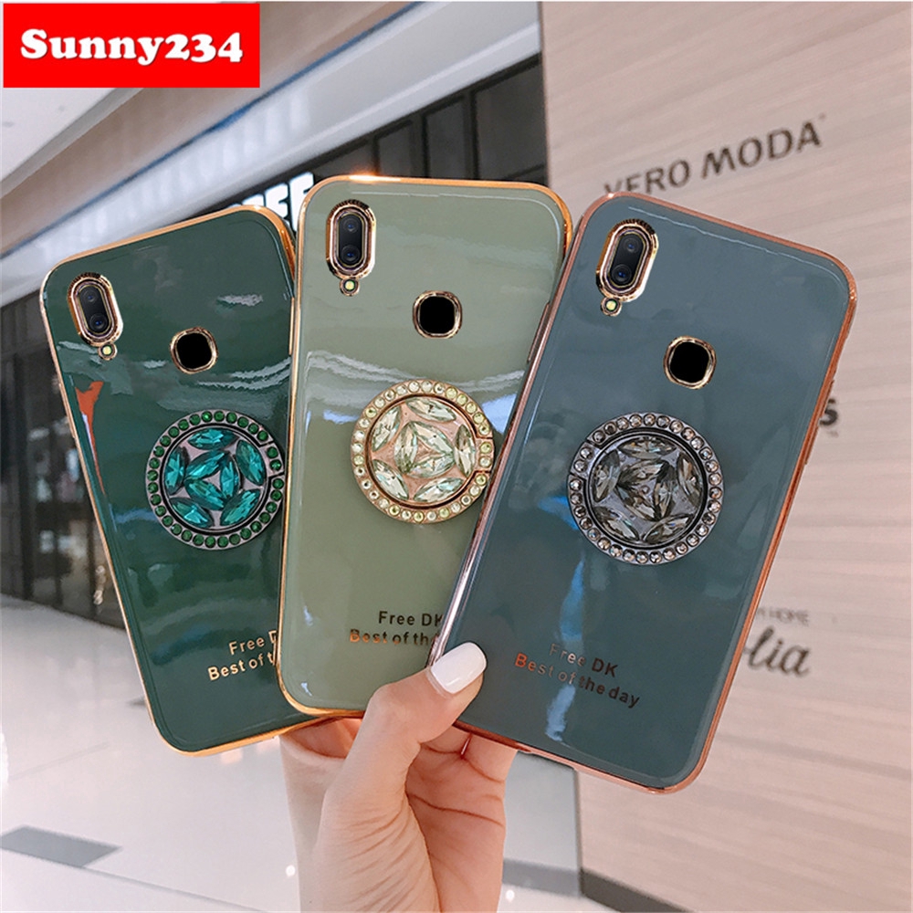 Ốp điện thoại silicone dẻo mạ 6D sang trọng cho VIVO Y50 Y30 Y11 Y12 Y15 Y17 Y19 Y91 Y91 Y93 Y95 S1 Z1 PRO X50 PRO