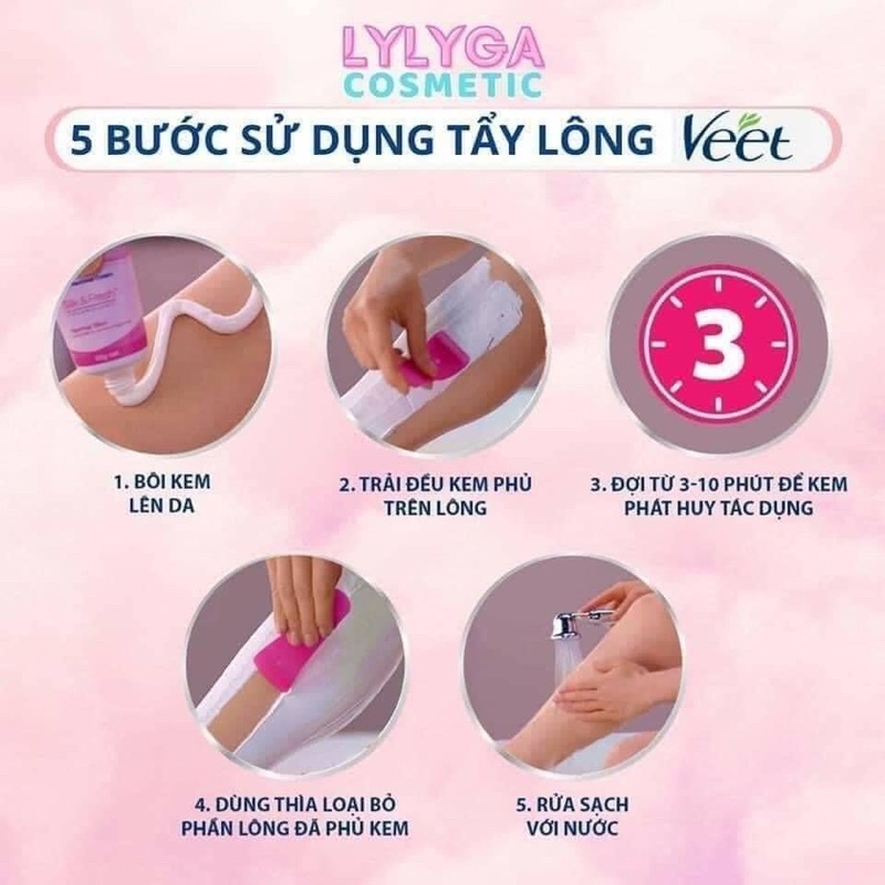 TẨY LÔNG VELVET nga tuýp 100ml