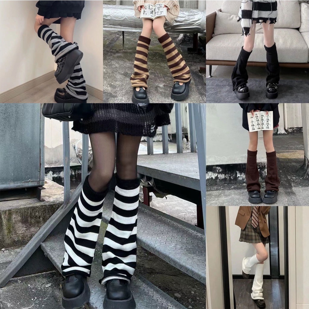Youyo Jk Vớ Dài Qua Gối Dáng Rộng Giữ Ấm Chân Phong Cách Lolita Dành Cho Nữ