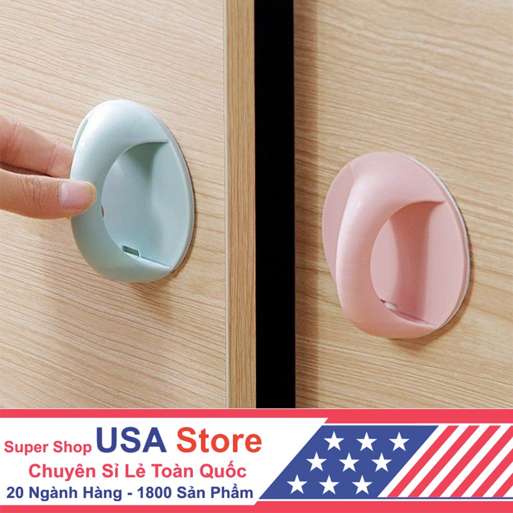 Tay Cầm Nắm Cửa, Ngăn Kéo - Tay Lùa Kéo Gắn Cửa Kính, Cửa Tủ Lạnh KIỂU TRÒN J6