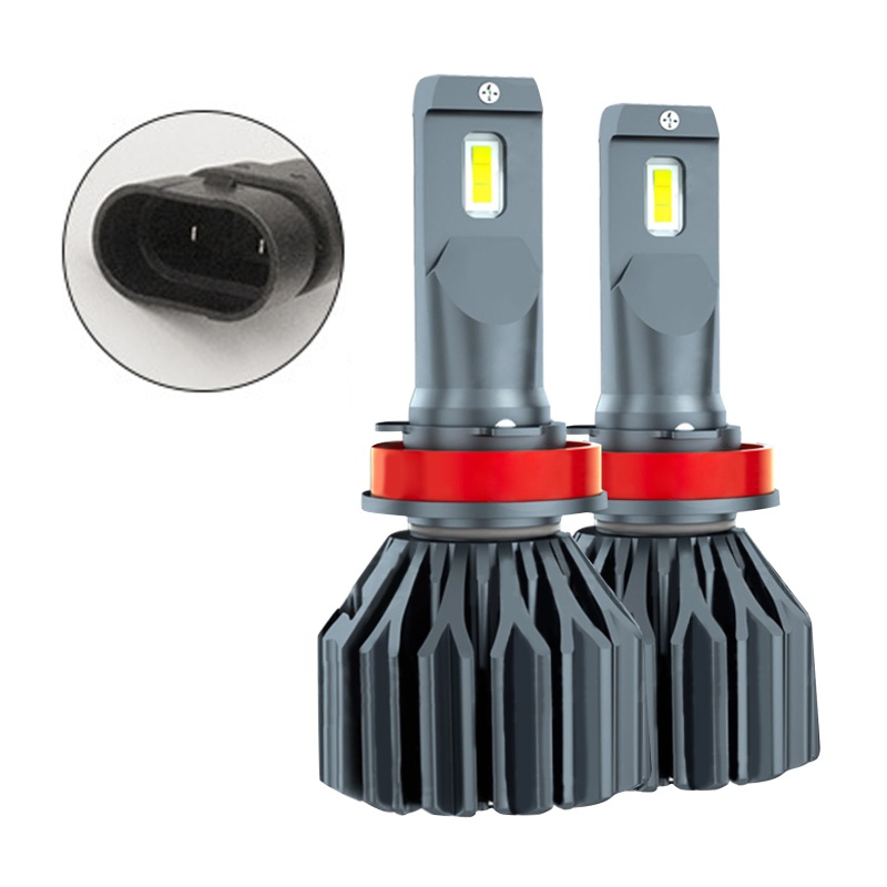 Set 2 Bóng Đèn LED 10000Lm H1 H4 H7 H11 9005 HB3 9006 HB4 Chuyên Dụng