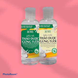 Dầu gội thảo dược gừng dừa hữu cơ- 120ml