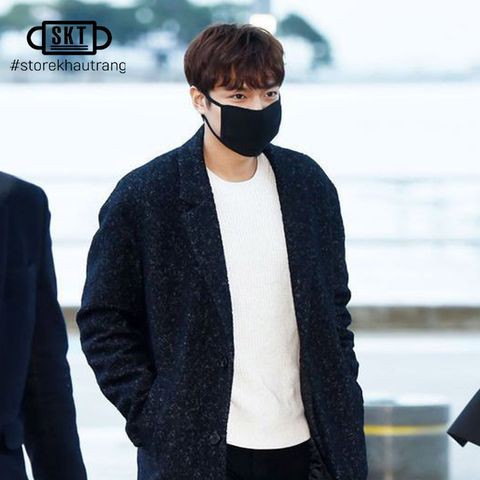 Khẩu Trang BAD BOY VẢI ĐEN TRƠN Hàn Quốc | Khẩu Trang Đen Chống Bụi | BigBuy360 - bigbuy360.vn