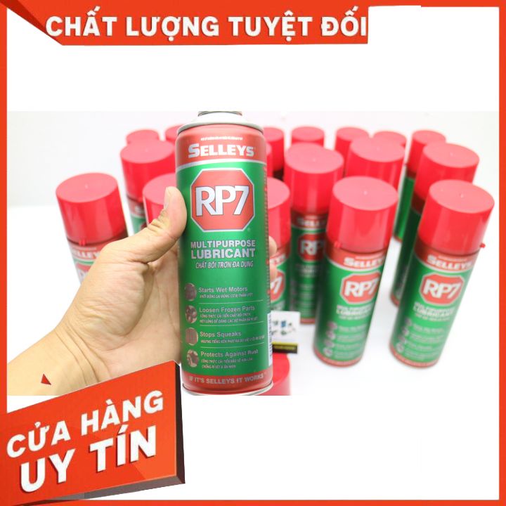 [RẺ VÔ ĐỊCH] Combo 12 Chai Dầu Bôi Trơn Chống Rỉ Sét RP7