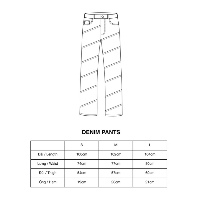 BLACK WASHED DENIM PANT