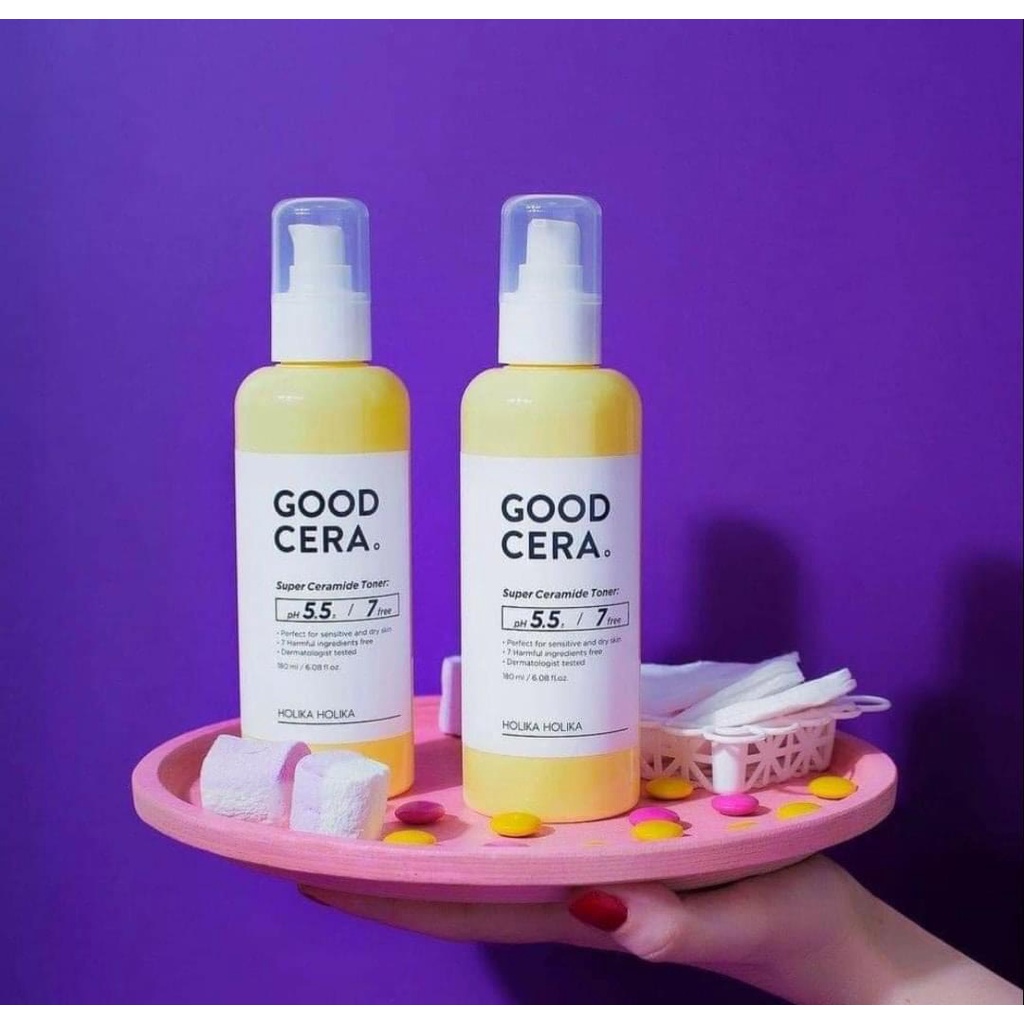 Nước hoa hồng Dưỡng Ẩm Trắng Da Good Cera Super Ceramide Toner Dưỡng Ẩm dành cho da khô, da nhạy cảm, da thường