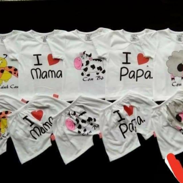 Combo 10 bộ cho bé