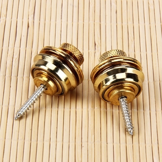 Set 2 phụ kiện nút khóa dây đeo chống trượt cho guitar đIện acoustic bass 
