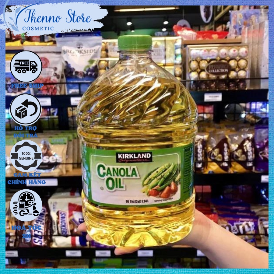 Dầu ăn Kirkland Signature Canola Oil, 2.84L