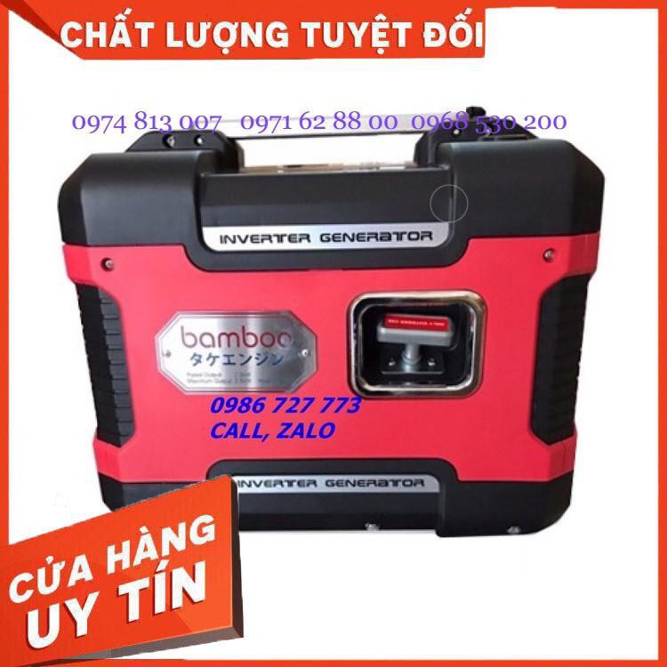 Máy phát điện xách tay Bamboo BMB EU25i chạy xăng 2kw, công nghệ Inverter, chống ồn Giá cực Rẻ