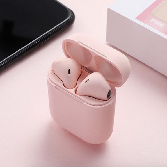 Tai Nghe Bluetooth blutooth Không dây Inpods 12 i12 giống Airpods 2 chuyên Gaming dùng cho iphone và android