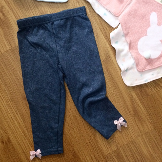 Freeship 99k TQ_Quần legging nhí nhũ bạc