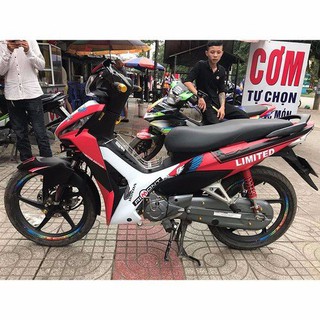 Tem Trùm Wave RSX Đỏ Đen Đại Bàng