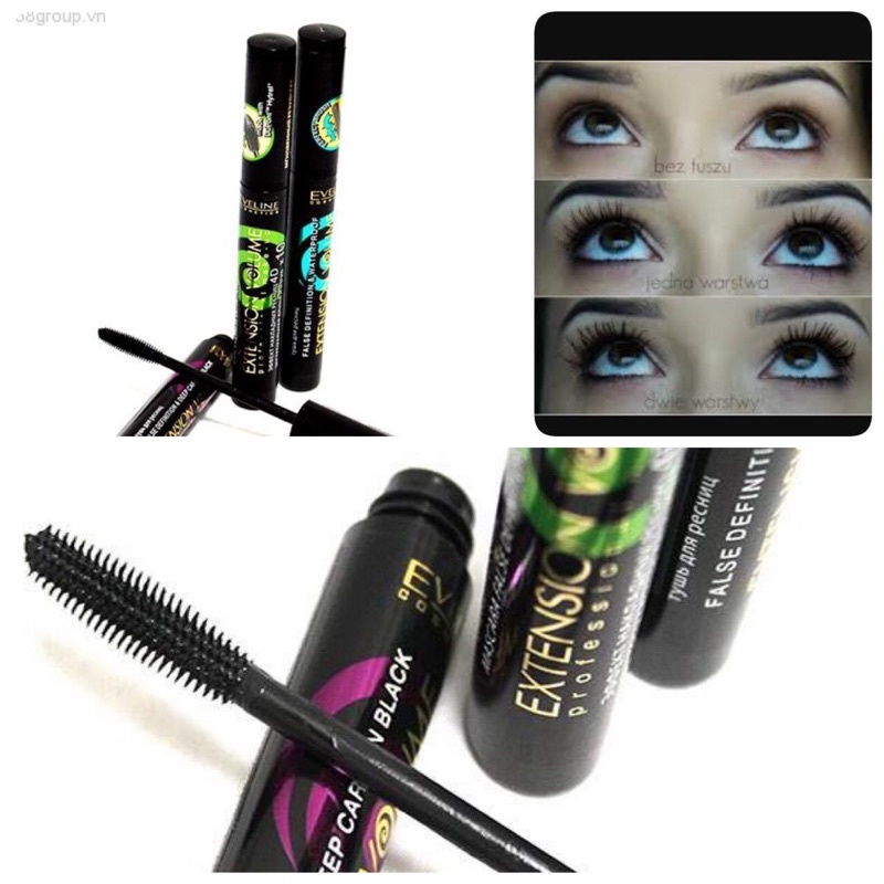 Mascara làm dài mi 4D Eveline Nga