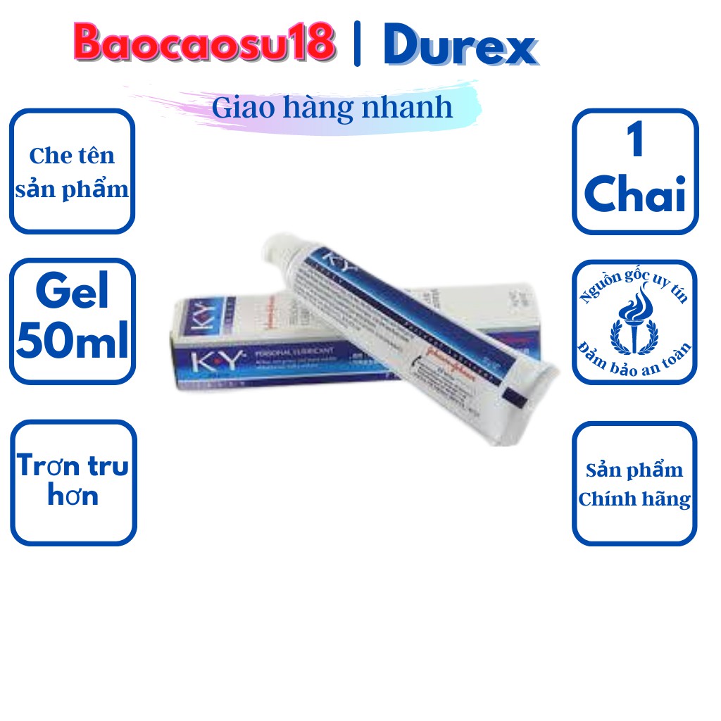 Gel bôi trơn Durex Ky - Tăng cường bôi trơn.