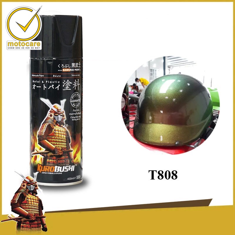 K4/T808 chai sơn xịt Samurai paint T808 đổi màu theo góc nhìn