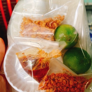 Bánh tráng sate tỏi