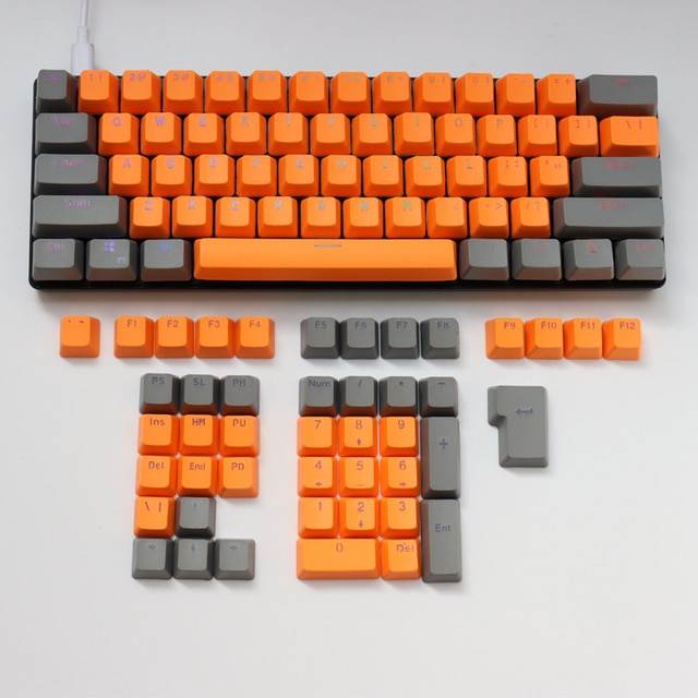 Keycap ABS mix màu không giới hạn, dùng để gắn vào bàn phím cơ, Profile OEM, phù hợp mọi layout