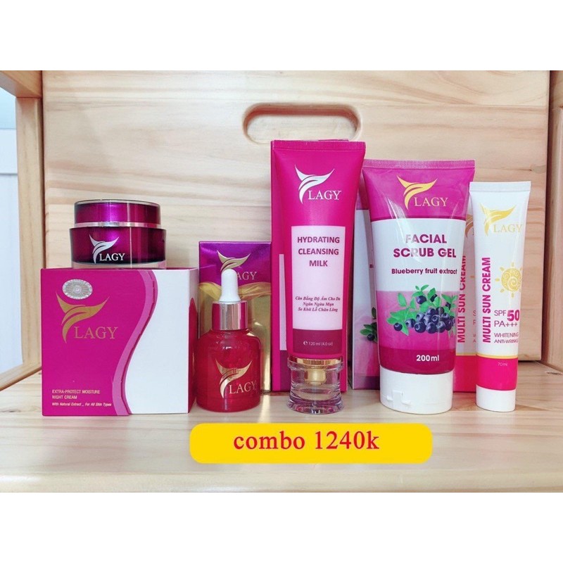 Trọn Bộ 5 Sản Phẩm YLAGY chăm sóc chuyên sâu