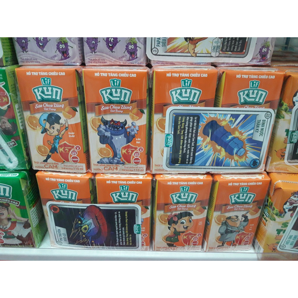 Sữa chua uống Kun 110ml (lốc 4 hộp)