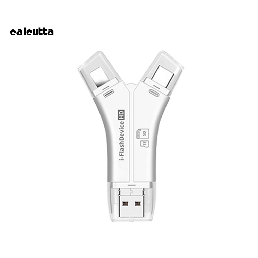★DC★Multifunctional 4 in 1 3.0 OTG TF SD Card Reader for PC iPhone Android Type-C | BigBuy360 - bigbuy360.vn