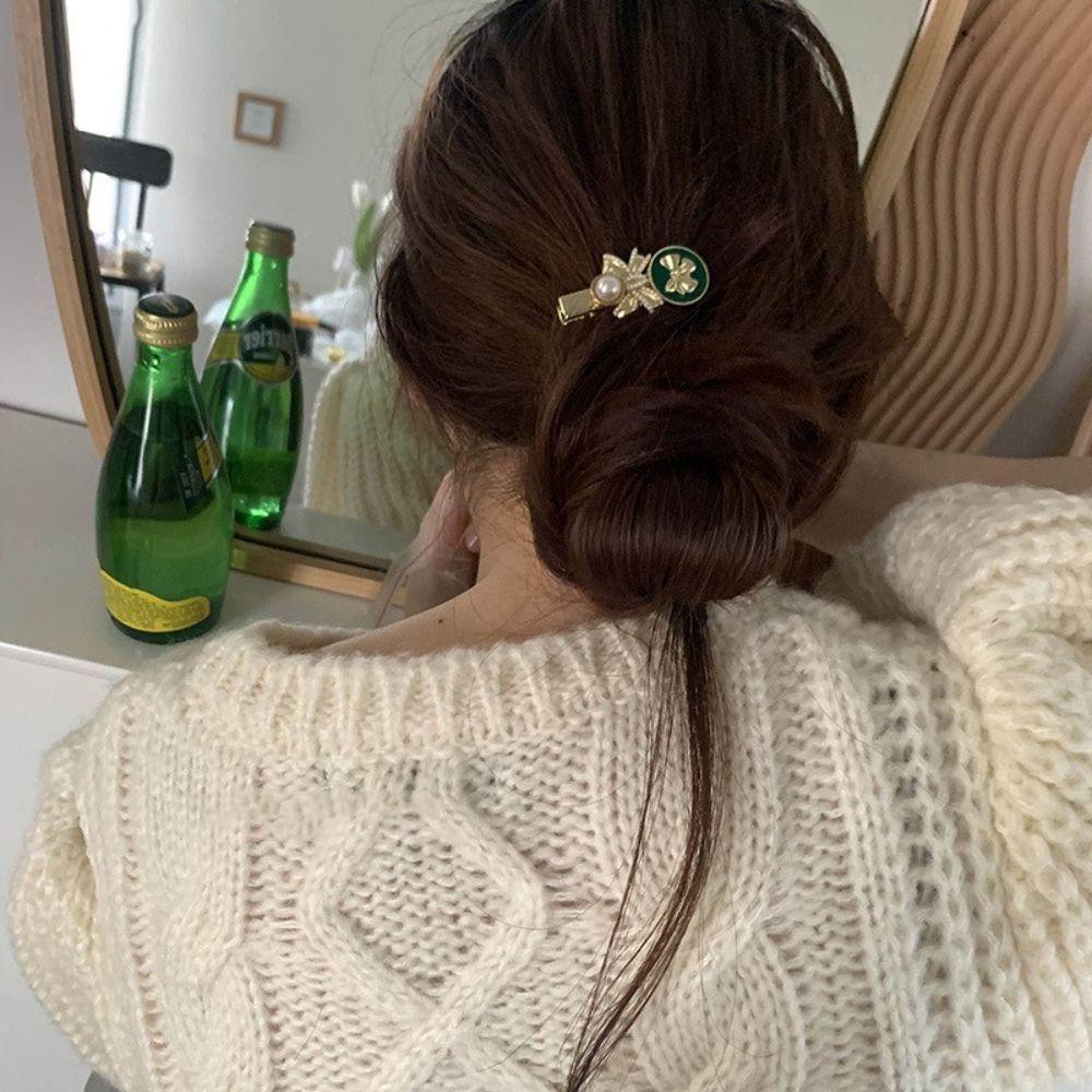 Kẹp Tóc Mỏ Vịt Phong Cách Retro Thanh Lịch Dành Cho Nữ
