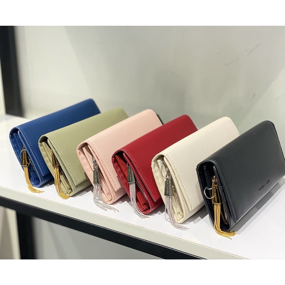 Ví nữ da hạt cát CK6-10701085-6 sale xã hàng