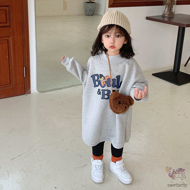 Túi đeo vai bằng lông cừu thiết kế hình gấu hoạt họa phong cách Hàn Quốc đáng yêu cho bé