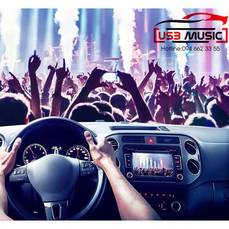 Usb nhạc cho ô tô Usb 32GB nhạc hình + tiếng , sẵn 200 video + 1200 bài hát MP3
