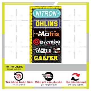 LOGO STICKER DÁN XE MÁY MINI M8 - SHINDECAL2