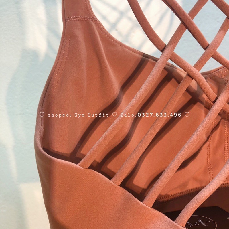 Áo Lót Thể Thao Lululemon Free Tobe Bra Wild Long Line - Áo Tập Gym Yoga Cao Cấp