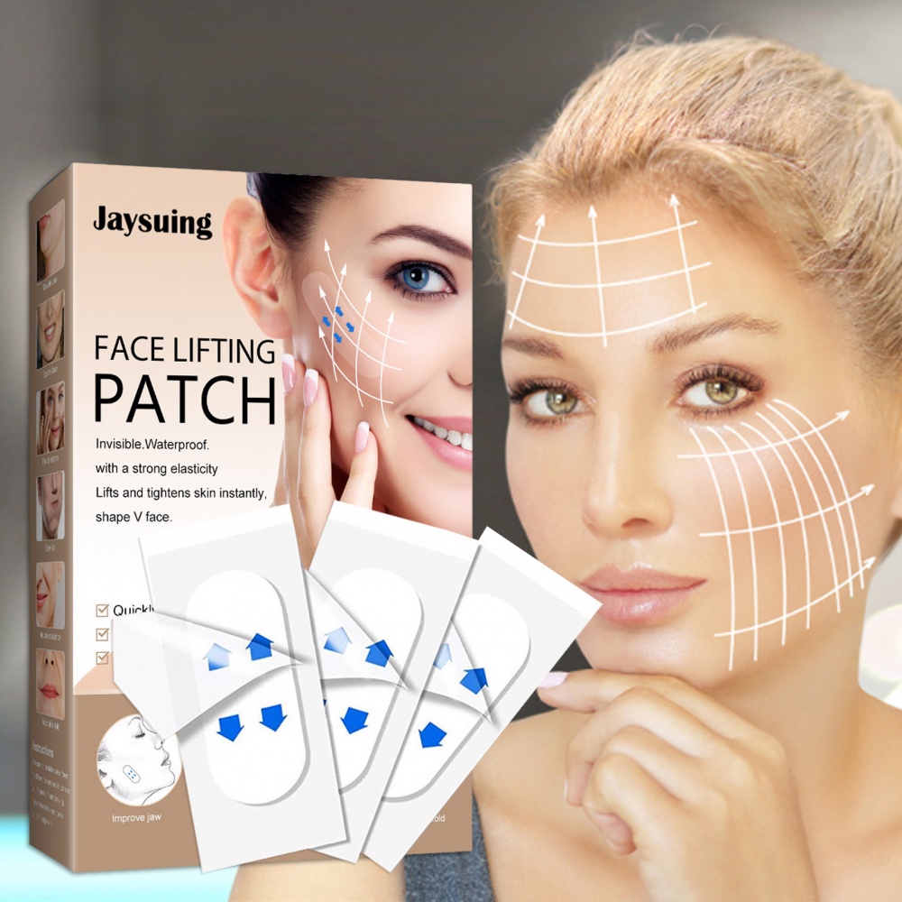 [Hàng mới về] Set 120 miếng dán nâng cơ mặt vô hình chống nếp nhăn chống thấm nước tiện dụng