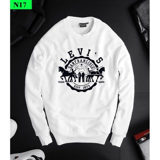 Áo Sweater, Áo Thun Nam Dài Tay Thu Đông N17 (Có Bigsize)